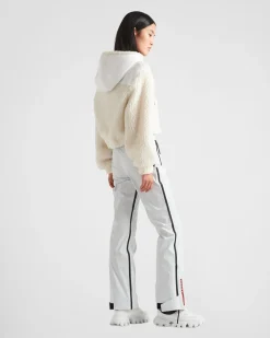 Mujer Prada ROPA^Chaqueta Corta De Doble Forro Polar