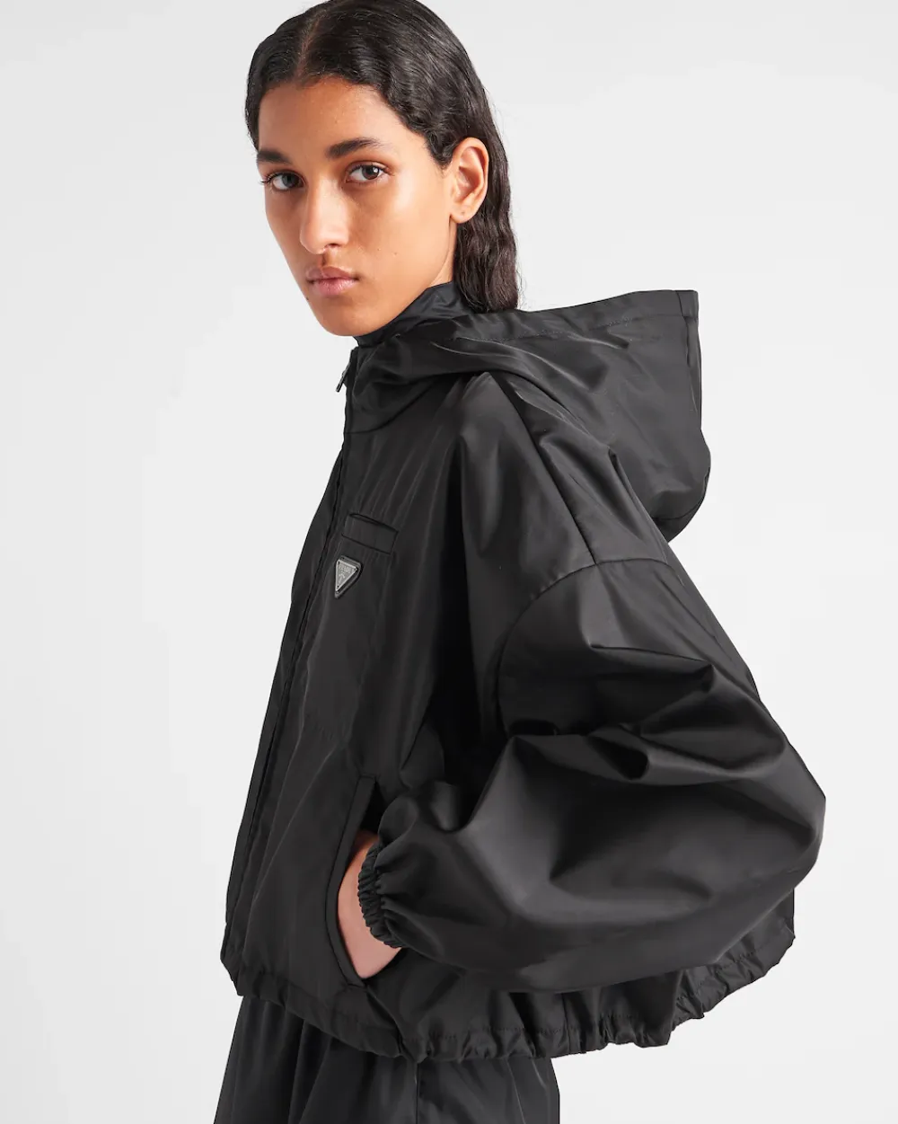 Mujer Prada COLECCIÓN FEMENINA|ROPA DE ABRIGO^Chaqueta Corta De Re-nylon