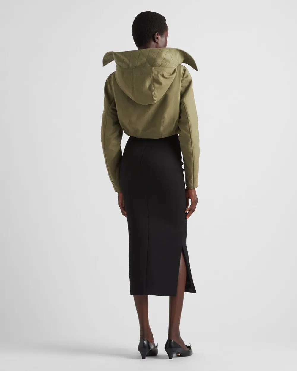 Mujer Prada ROPA DE ABRIGO^Chaqueta De Algodón Y Satén