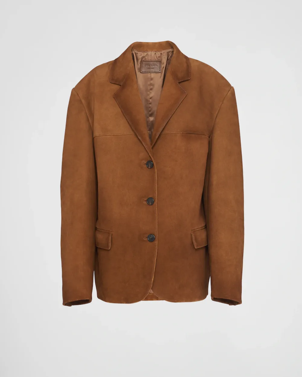 Mujer Prada ROPA DE PIEL^Chaqueta De Ante
