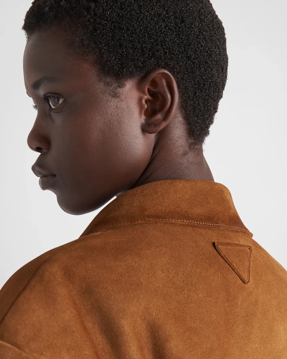 Mujer Prada ROPA DE PIEL^Chaqueta De Ante