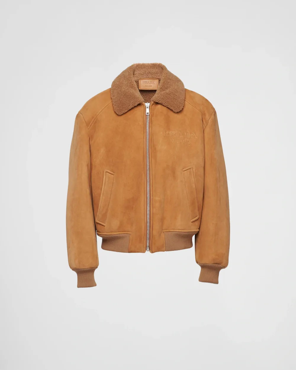 Hombre Prada ROPA DE PIEL^Chaqueta De Borreguillo