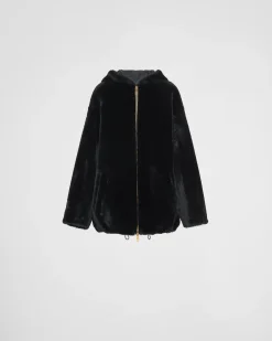 Mujer Prada ROPA DE PIEL^Chaqueta De Borreguillo