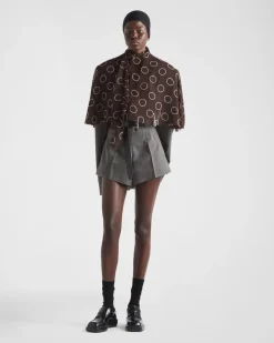 Mujer Prada CHAQUETAS Y ABRIGOS^Chaqueta De Botonadura Simple De Lana Con Raya Diplomática