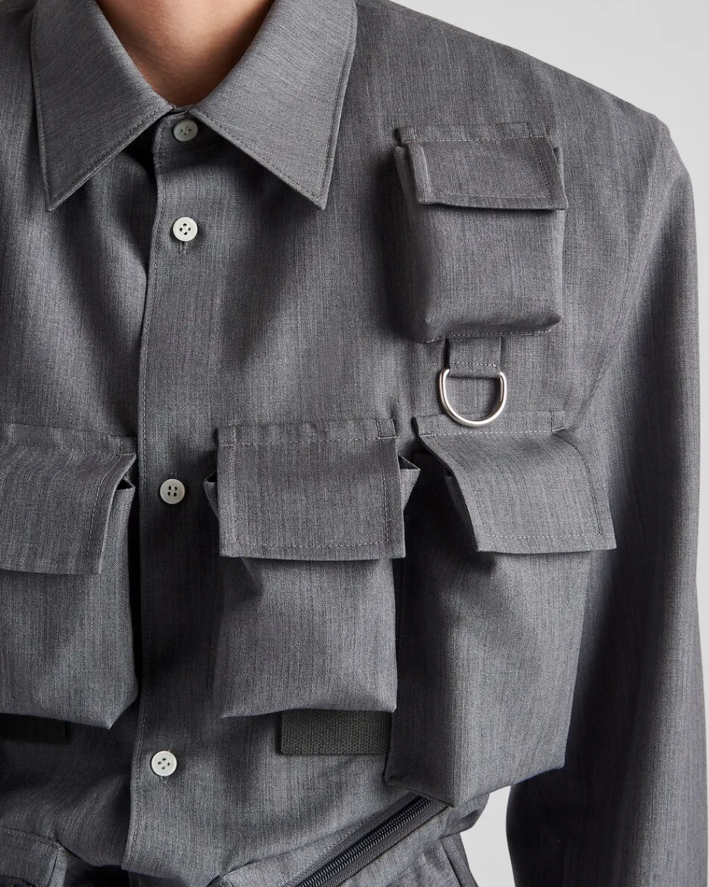 Hombre Prada CHAQUETAS Y ABRIGOS^Chaqueta De Botonadura Simple De Lana Mohair