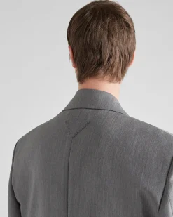 Hombre Prada CHAQUETAS Y ABRIGOS^Chaqueta De Botonadura Simple De Lana Mohair