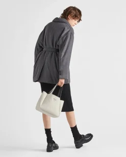Mujer Prada CHAQUETAS Y ABRIGOS^Chaqueta De Cachemir Acolchada Con Cinturón