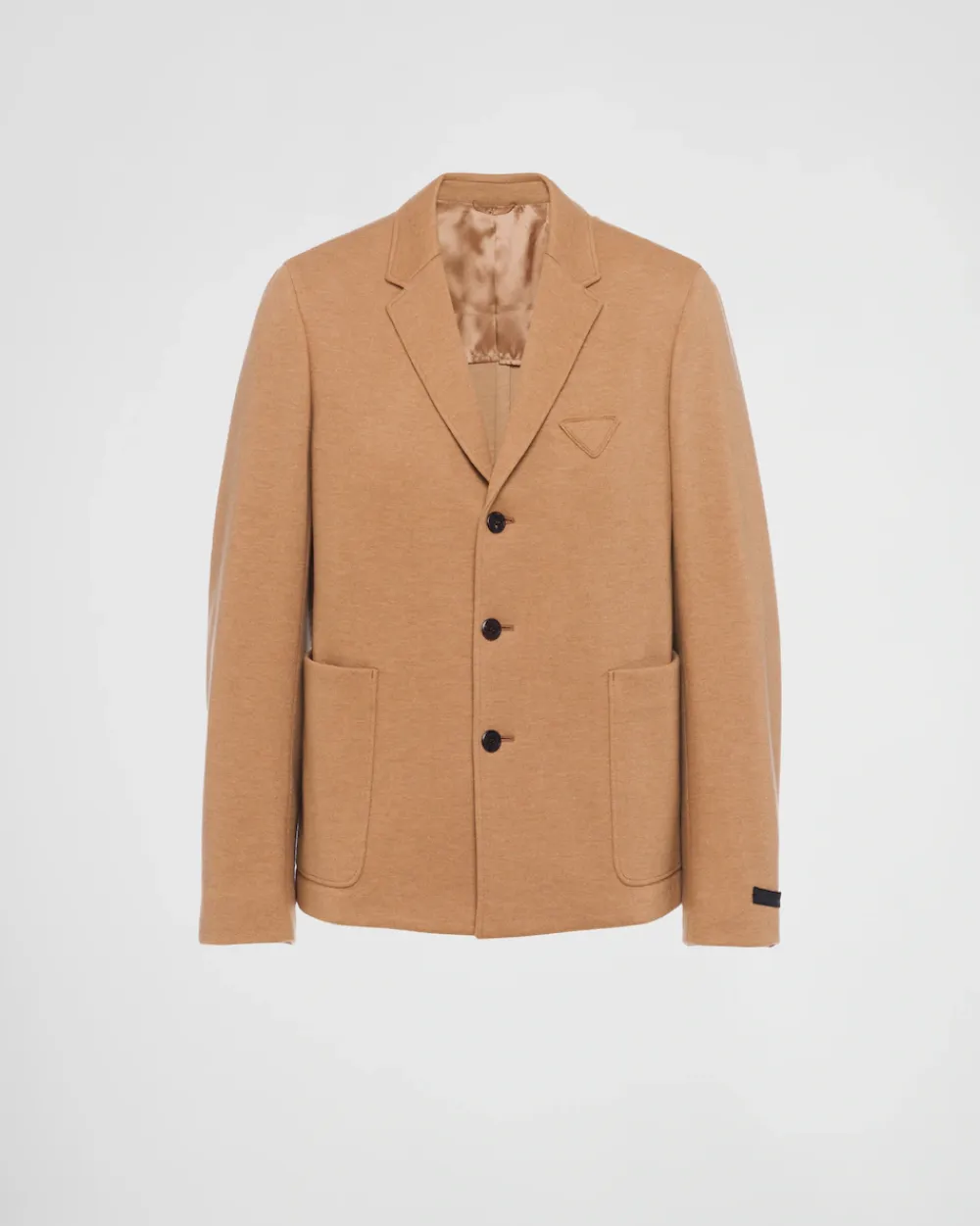 Hombre Prada CHAQUETAS Y ABRIGOS^Chaqueta De Cachemir Y Lana De Cruzado Simple