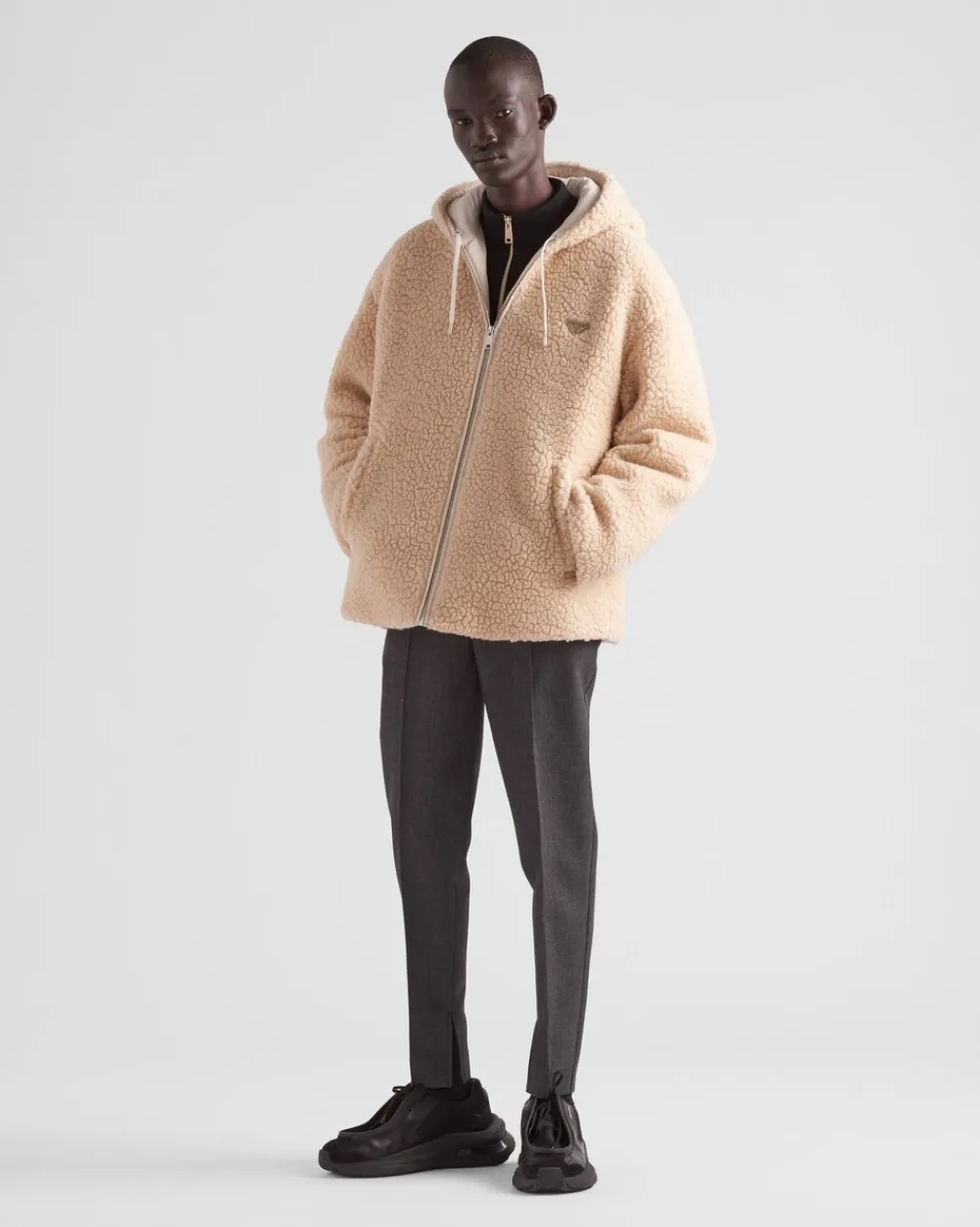 Hombre Prada CHAQUETAS Y ABRIGOS^Chaqueta De Cachemir Y Seda