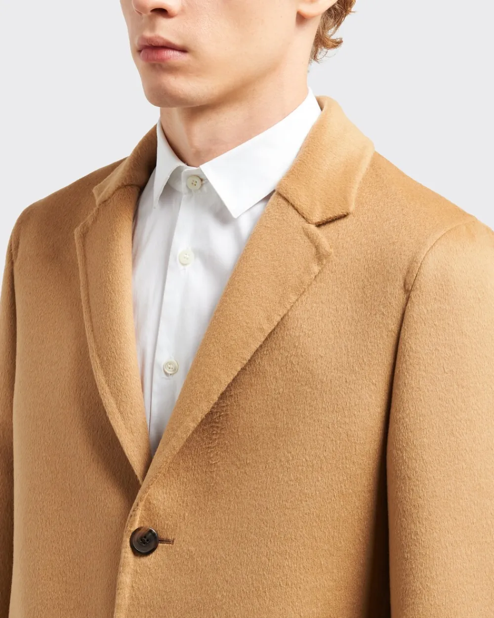 Hombre Prada CHAQUETAS Y ABRIGOS^Chaqueta De Cashgora Doble