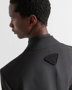 Hombre Prada CHAQUETAS Y ABRIGOS^Chaqueta De Cruzado Simple De Lana Mohair
