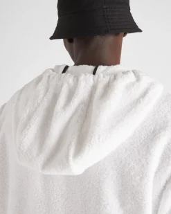Hombre Prada ROPA DEPORTIVA Y SUDADERAS|CHAQUETAS Y ABRIGOS^Chaqueta De Felpa Con Capucha