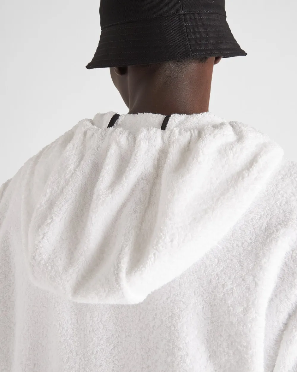 Hombre Prada ROPA DEPORTIVA Y SUDADERAS|CHAQUETAS Y ABRIGOS^Chaqueta De Felpa Con Capucha