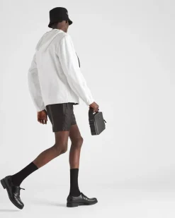 Hombre Prada ROPA DEPORTIVA Y SUDADERAS|CHAQUETAS Y ABRIGOS^Chaqueta De Felpa Con Capucha
