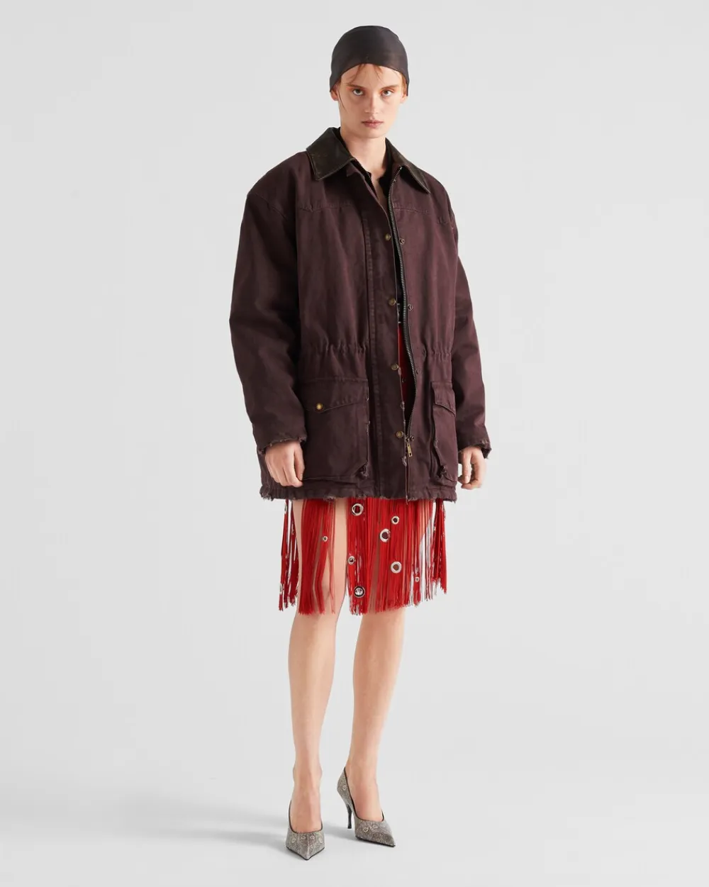 Mujer Prada ROPA DE ABRIGO^Chaqueta De Lona