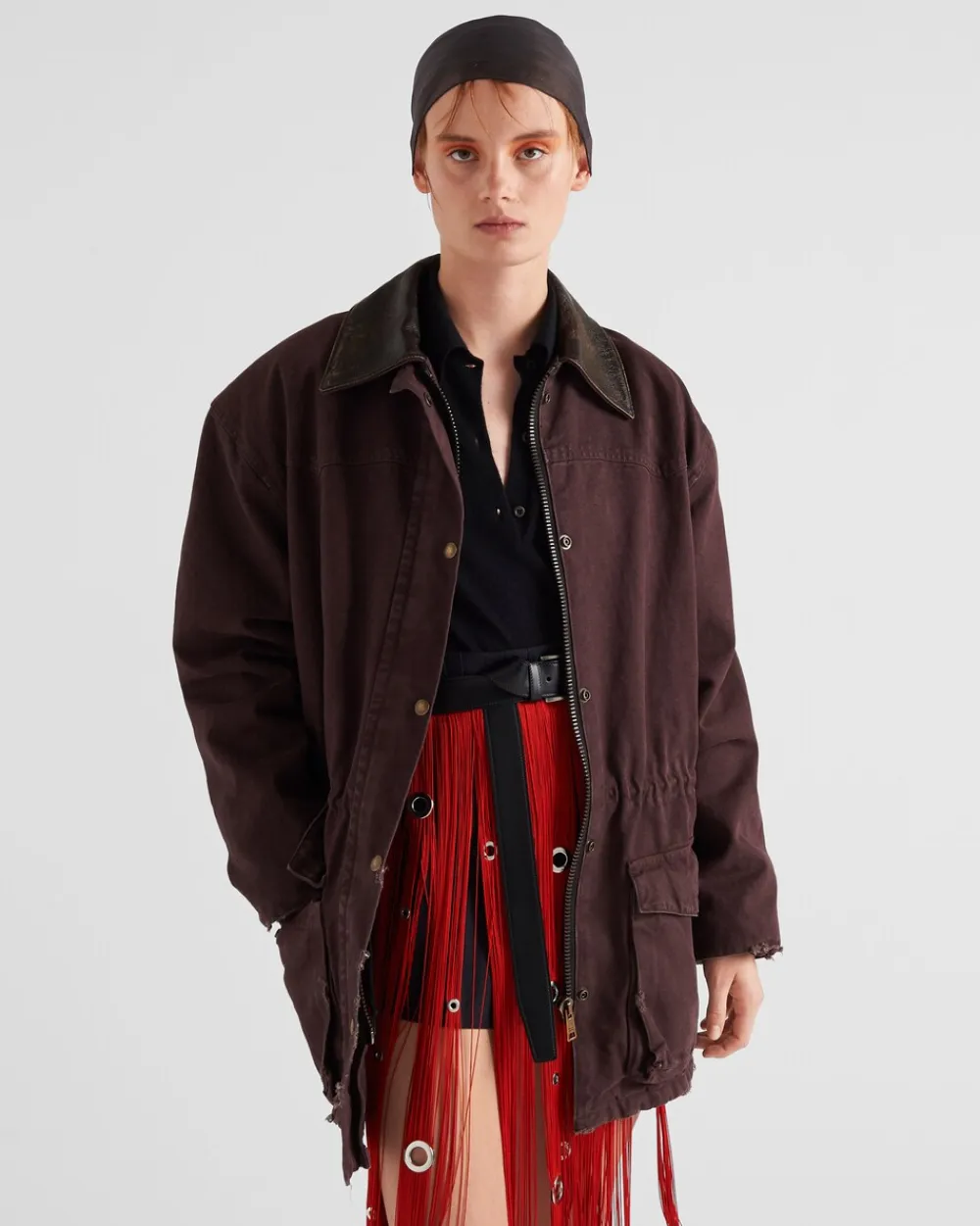 Mujer Prada ROPA DE ABRIGO^Chaqueta De Lona