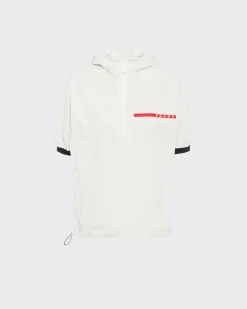 Mujer Prada ROPA^Chaqueta De Manga Corta De Re-nylon Ligero