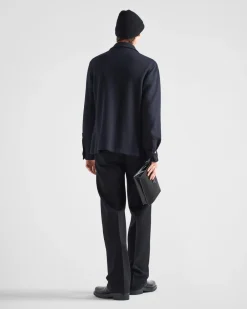 Hombre Prada CHAQUETAS Y ABRIGOS^Chaqueta De Mezcla De Lana