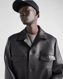 Hombre Prada ROPA DE PIEL^Chaqueta De Napa