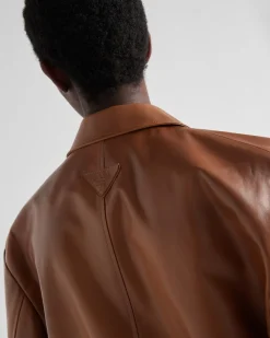 Mujer Prada ROPA DE PIEL^Chaqueta De Napa