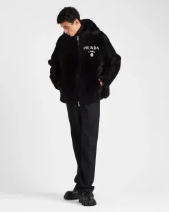 Hombre Prada ROPA DE PIEL^Chaqueta De Piel Vuelta Reversible