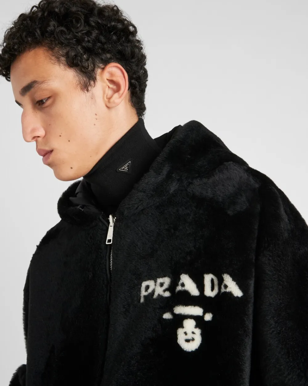 Hombre Prada ROPA DE PIEL^Chaqueta De Piel Vuelta Reversible