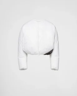 Hombre Prada ROPA DE ABRIGO^Chaqueta De Plumón Corta De Algodón