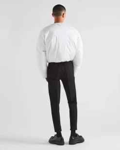 Hombre Prada ROPA DE ABRIGO^Chaqueta De Plumón Corta De Algodón