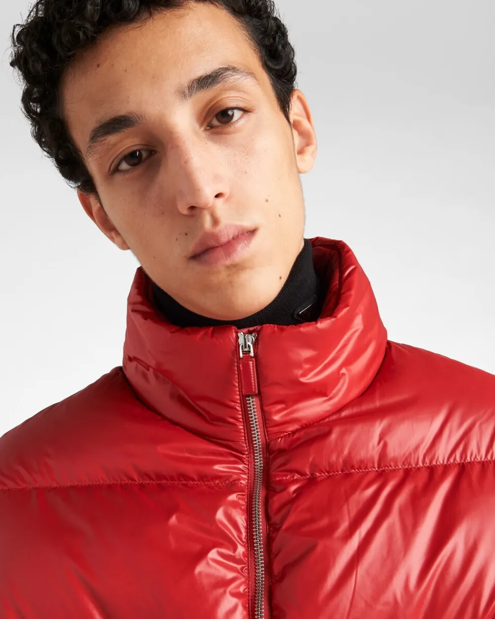 Hombre Prada ROPA DE ABRIGO^Chaqueta De Plumón Corta De Re-nylon