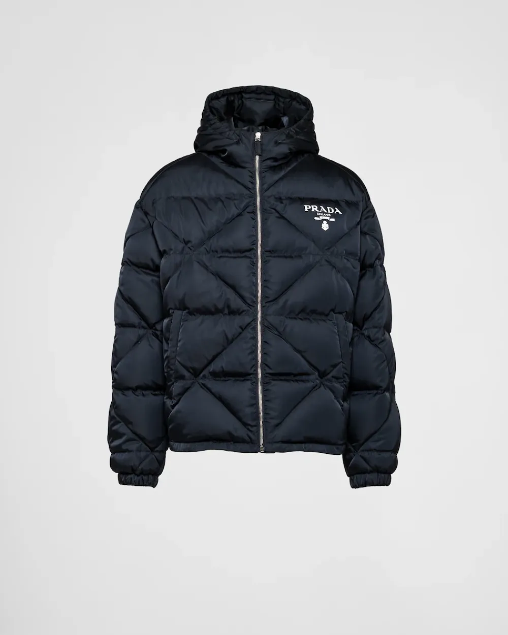 Hombre Prada ROPA DE ABRIGO^Chaqueta De Plumón Corta De Re-nylon