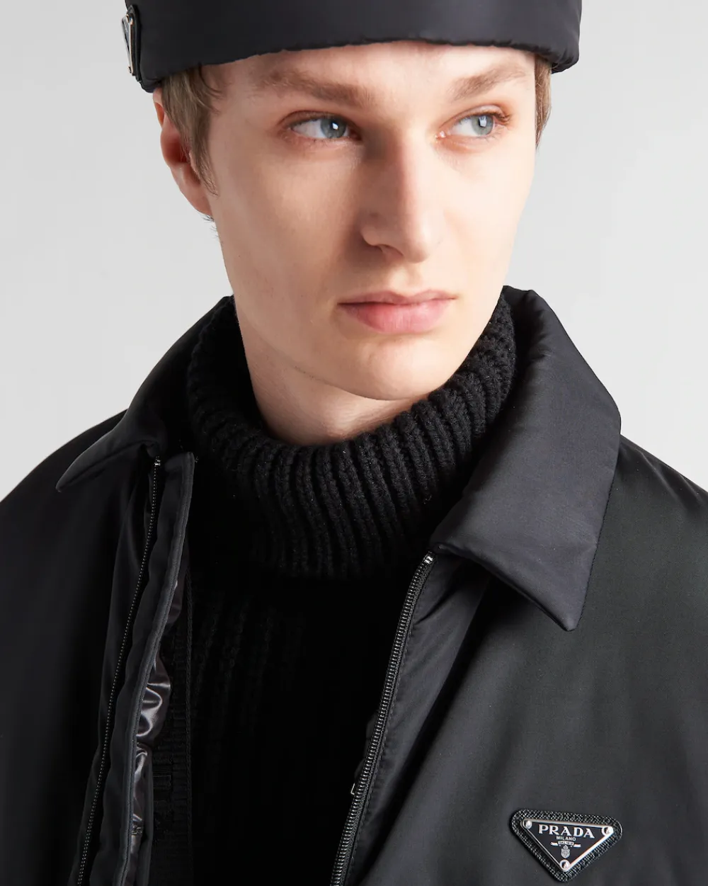 Hombre Prada COLECCIÓN MASCULINA|ROPA DE ABRIGO^Chaqueta De Plumón Corta De Re-nylon
