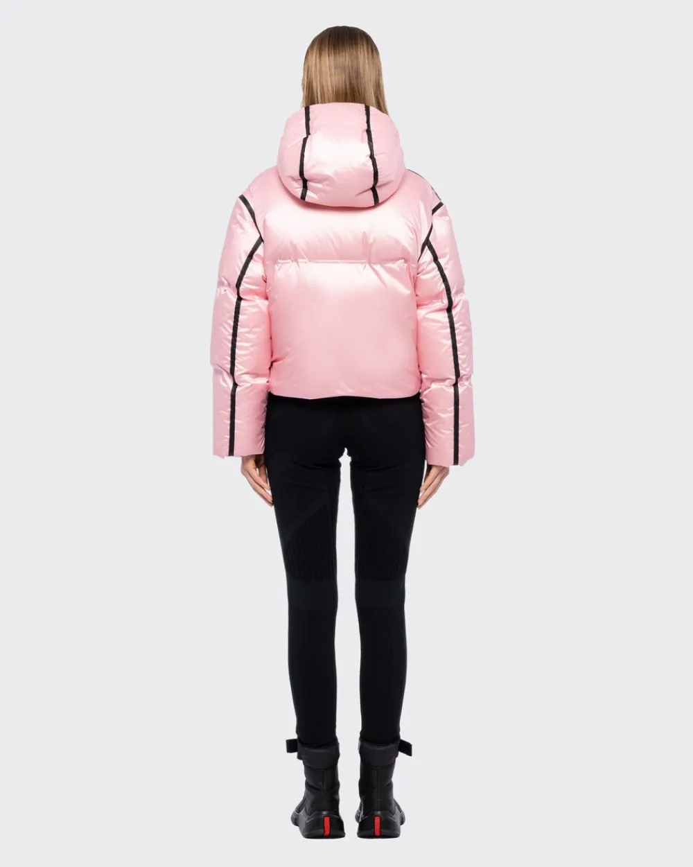 Mujer Prada ROPA^Chaqueta De Plumón Corta De Re-nylon Técnico