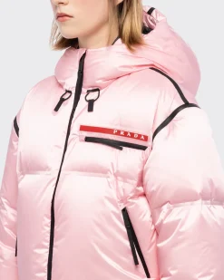 Mujer Prada ROPA^Chaqueta De Plumón Corta De Re-nylon Técnico