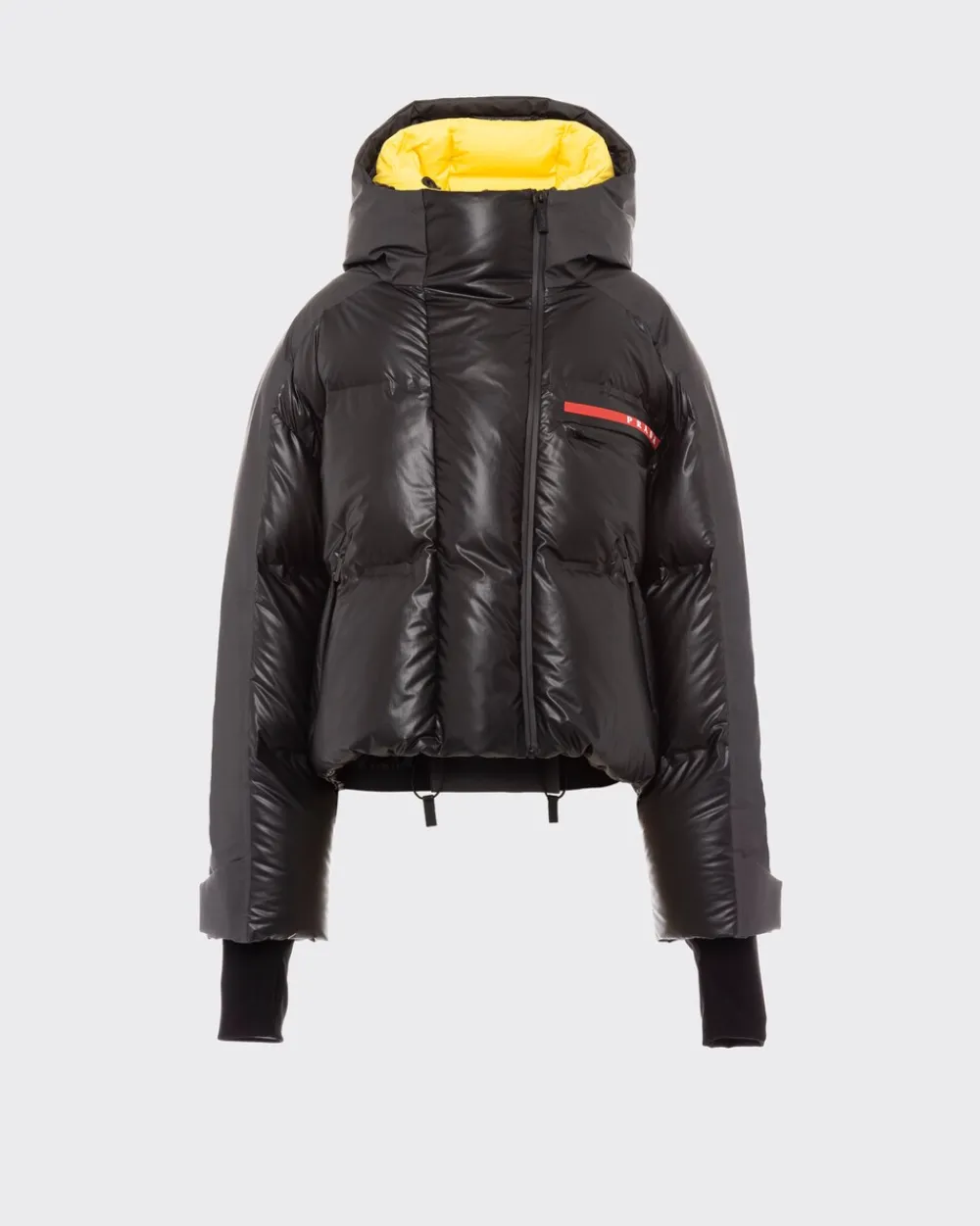 Mujer Prada ROPA^Chaqueta De Plumón Corta En Re-nylon Ligero