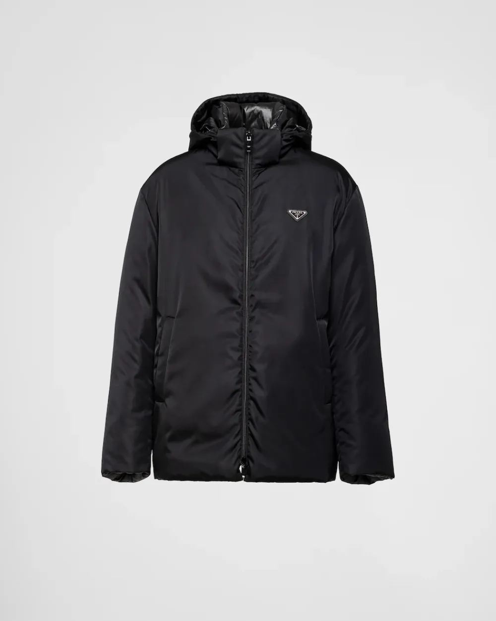 Hombre Prada COLECCIÓN MASCULINA|ROPA DE ABRIGO^Chaqueta De Plumón De Re-nylon Con Capucha