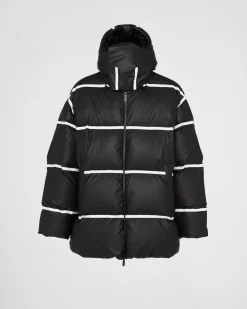 Hombre Prada ROPA^Chaqueta De Plumón De Tejido Técnico Ligero