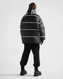 Hombre Prada ROPA^Chaqueta De Plumón De Tejido Técnico Ligero