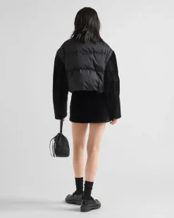 Mujer Prada ROPA DE ABRIGO^Chaqueta De Plumón En Re-nylon