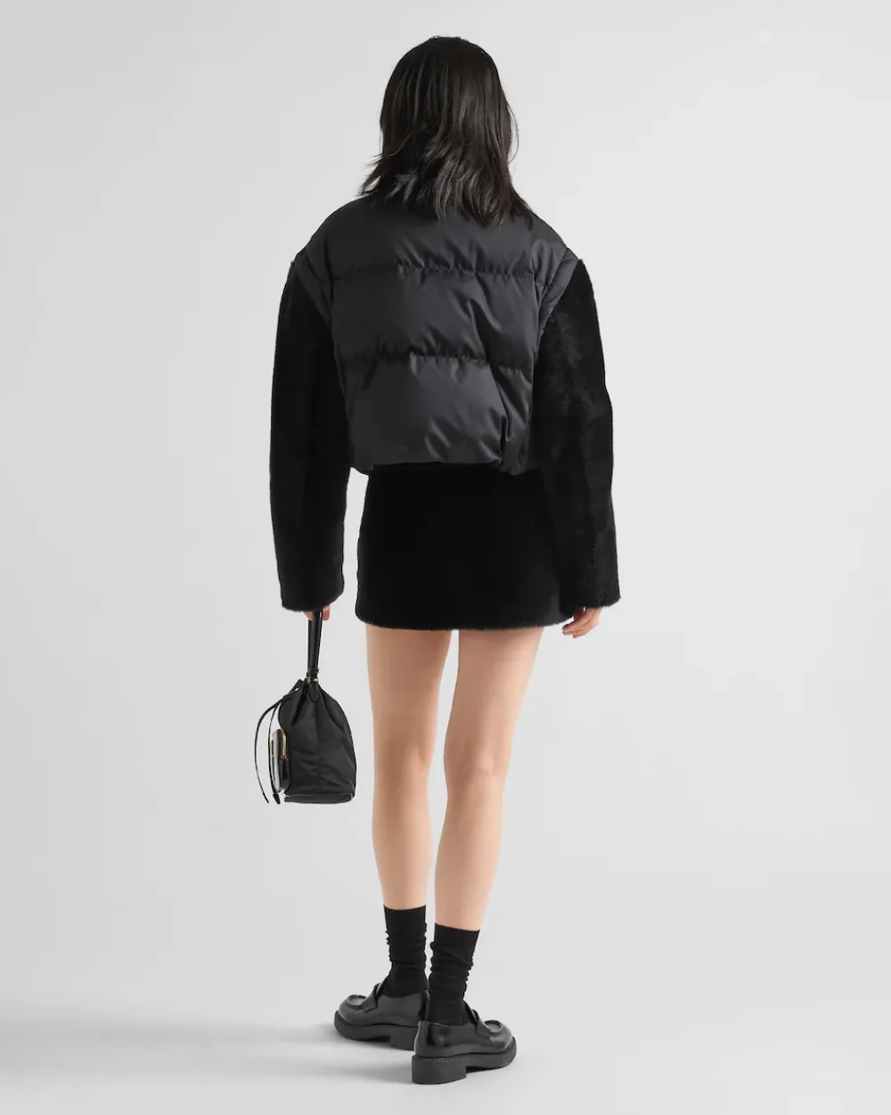 Mujer Prada ROPA DE ABRIGO^Chaqueta De Plumón En Re-nylon