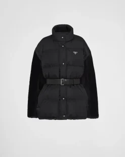 Mujer Prada ROPA DE ABRIGO^Chaqueta De Plumón En Re-nylon