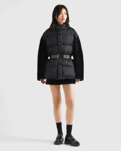 Mujer Prada ROPA DE ABRIGO^Chaqueta De Plumón En Re-nylon