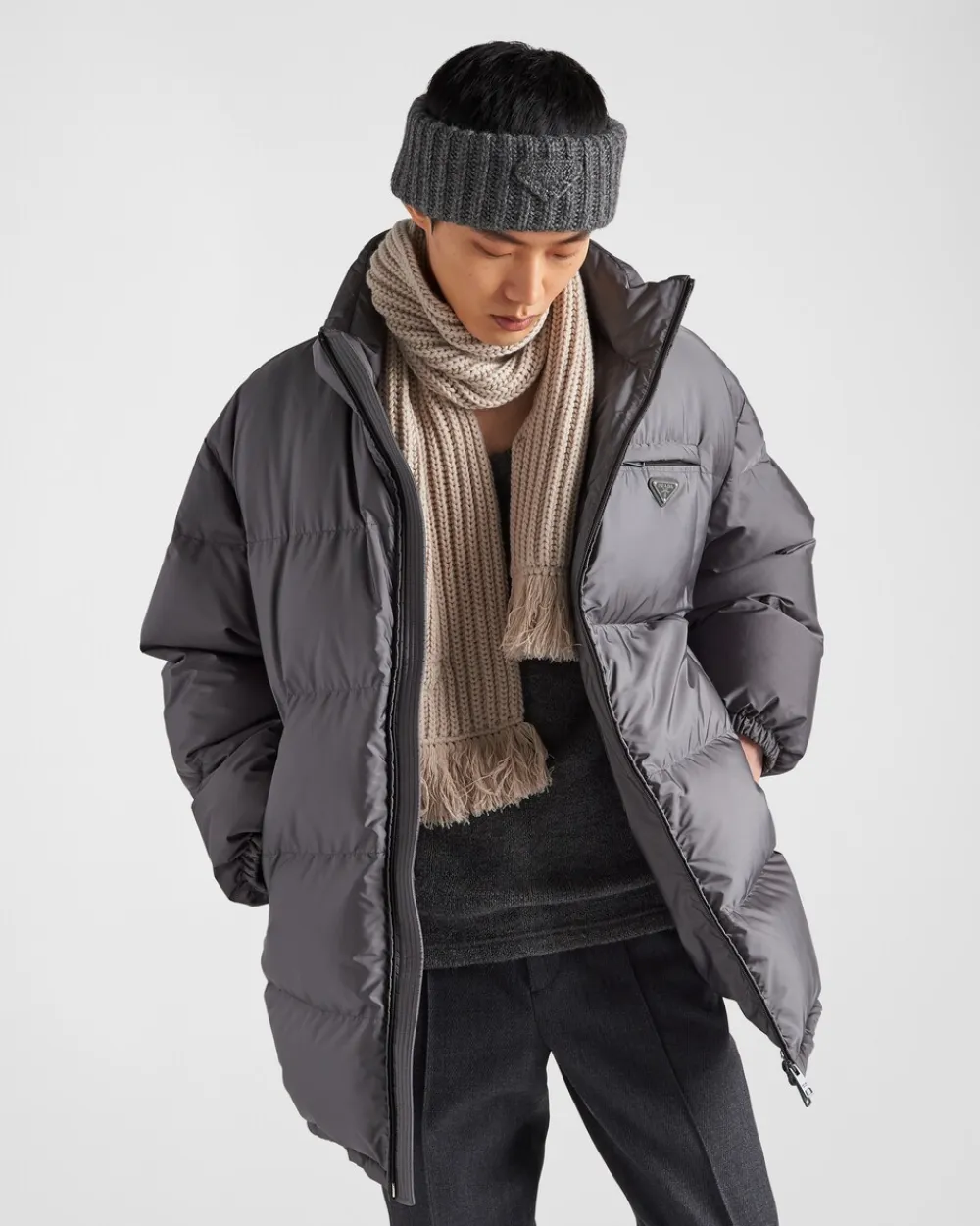 Hombre Prada COLECCIÓN MASCULINA|ROPA DE ABRIGO^Chaqueta De Plumón Extragrande De Re-nylon