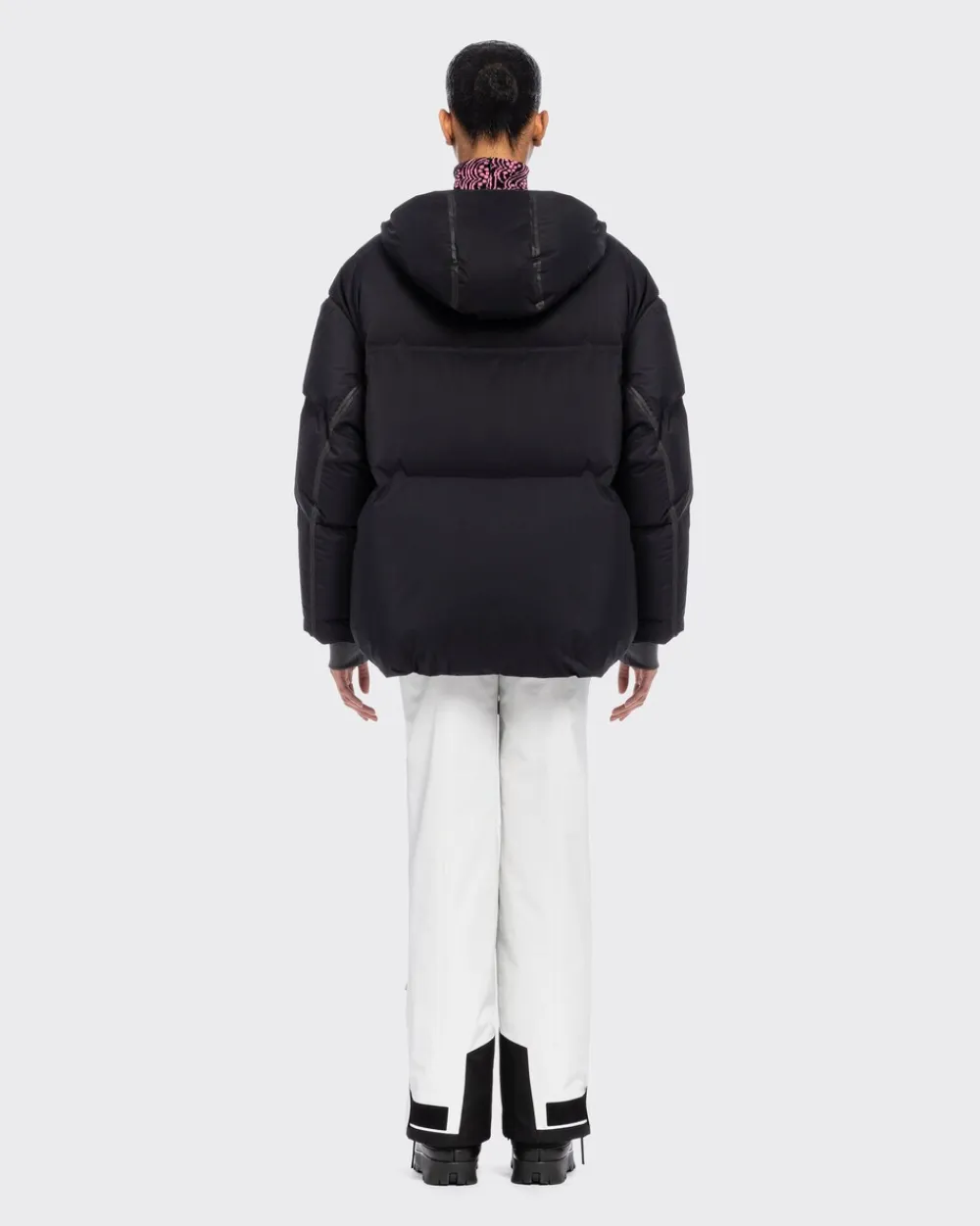 Mujer Prada ROPA^Chaqueta De Plumón Y Capucha De Re-nylon Ligero