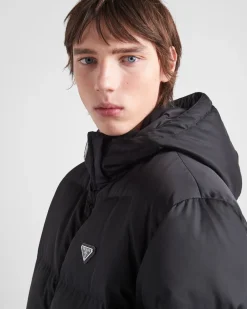 Hombre Prada ROPA DE ABRIGO^Chaqueta De Plumón Y Re-nylon Larga
