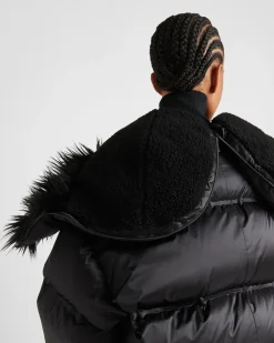 Mujer Prada ROPA^Chaqueta De Plumón Y Re-nylon Técnico