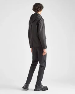 Hombre Prada CHAQUETAS Y ABRIGOS^Chaqueta De Re-nylon Con Cruzado Simple