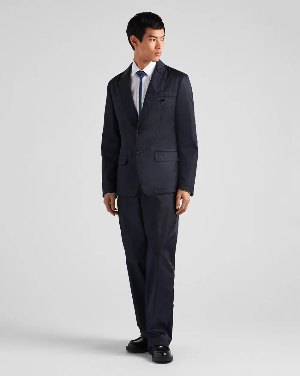 Hombre Prada COLECCIÓN MASCULINA|CHAQUETAS Y ABRIGOS^Chaqueta De Re-nylon Con Cruzado Simple