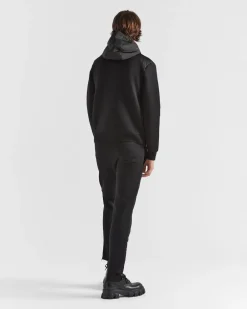 Hombre Prada TEJIDOS DE PUNTO^Chaqueta En Gabardina De Re-nylon Y Lana