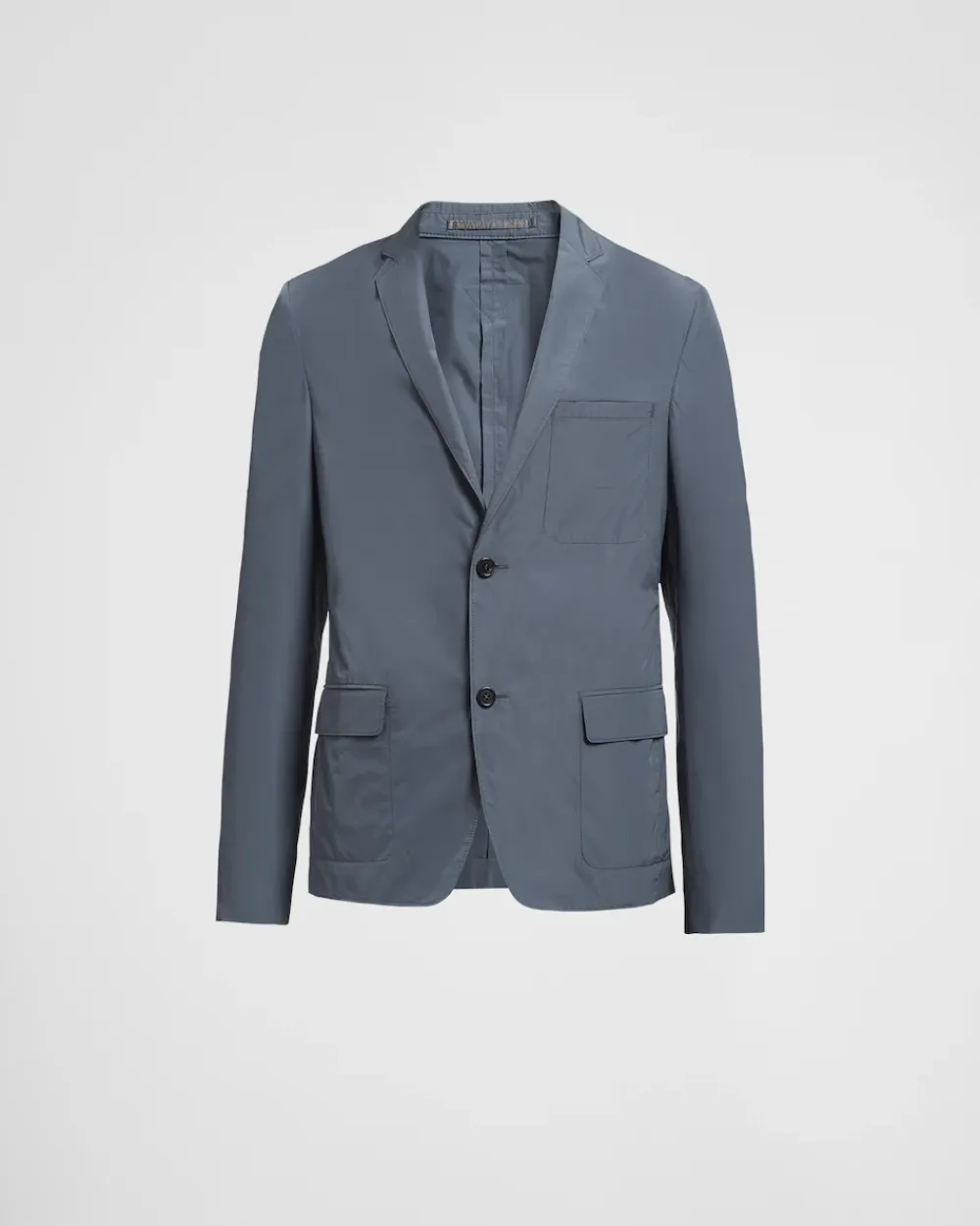 Hombre Prada CHAQUETAS Y ABRIGOS^Chaqueta Popelín Técnico Y Cruzado