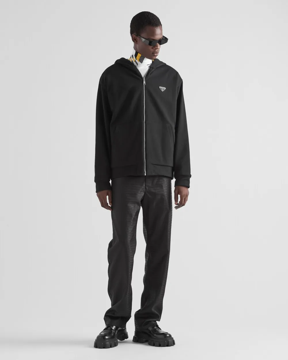 Hombre Prada ROPA DEPORTIVA Y SUDADERAS^Chaqueta Reversible De Algodón Y Re-nylon
